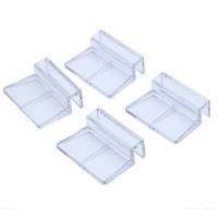 4pcs/Bag Clips De Acrílico Para Tanque De Peces Acuario Soporte Y Apoyo Para Cubierta De Vidrio Multifuncional - details 2