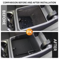 Caja De Reposabrazos Para Coche Organizador De Almacenamiento Para Volkswagen VW Touareg 2011-2018 Accesorios De Consola Central - details 1