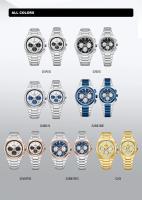 Reloj De Pulsera Deportivo Para Parejas NAVIFORCE NF8048 Para Mujeres Reloj De Cuarzo Acero Inoxidable Resistente Al Agua Regalo Ideal Para Amantes - details 16