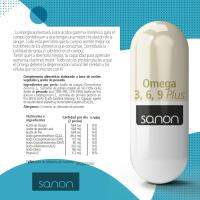 ANON Omega 3 6 9 Plus - Complemento Alimenticio - 60 Cápsulas Blandas de 1400mg elaboradas con Aceites Vegetales y de Pescado - Rico en Ácidos Grasos Esenciales - Suministro para 30 días - details 0