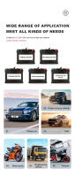 Cargador De Batería Para Coche 12V 6A Automático Con Reparación De Pulso Y Pantalla LCD Carga Inteligente Para Auto Moto Ácido Plomo - details 4