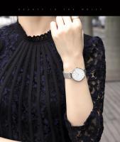 Reloj De Mujer Hannah Martin Con Movimiento Japonés Original Acero Inoxidable Malla Clásico Minimalista Rosado Oro - details 20