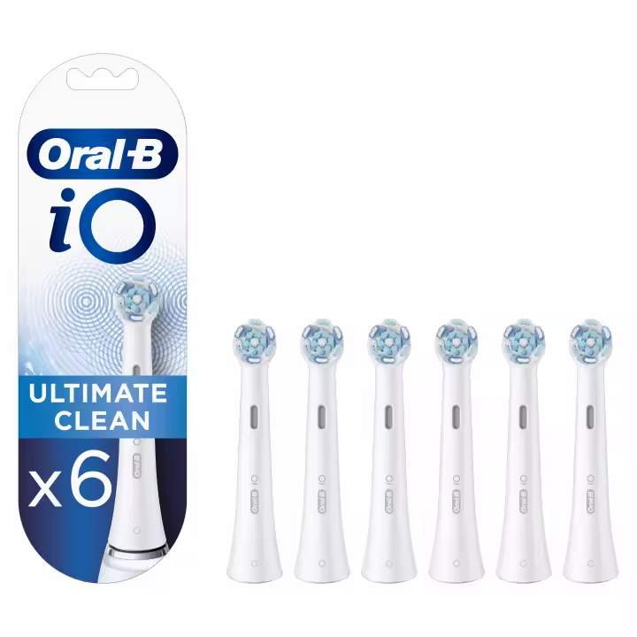 Oral-B iO Ultimate Clean cabezal de recambio para cepillo de dientes eléctrico pack de 4 y 6 unidades - 1