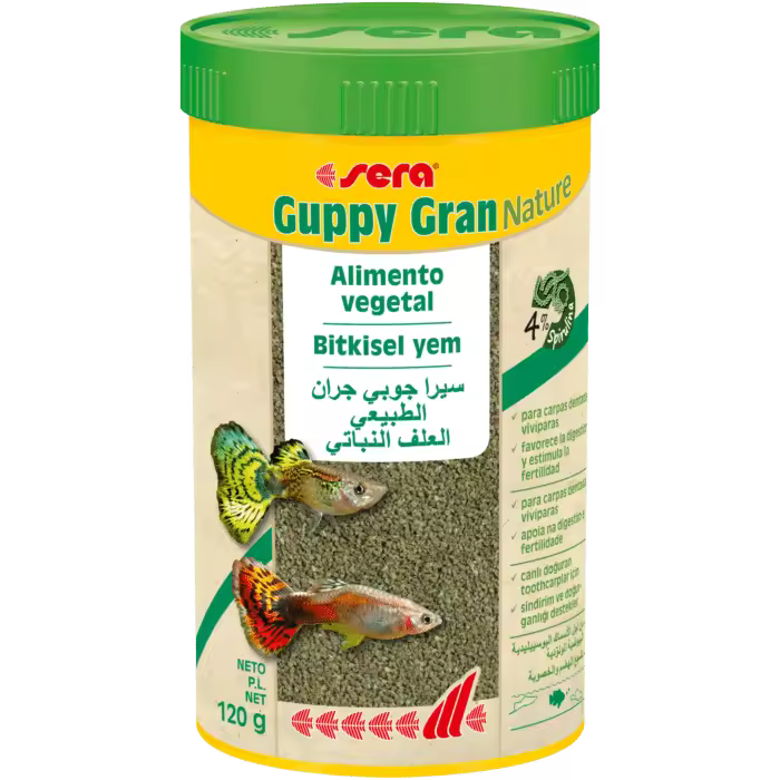 Sera Guppy Gran Nature 250 ml (120g) - 1