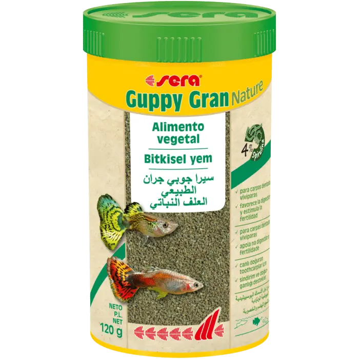 Sera Guppy Gran Nature 250 ml (120g) - 1