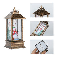 Lámpara De Vela LED De Navidad Simulación Decoración De Ventana De Café Lámpara De Aceite Pequeña Estilo Retro Y Nostálgico - details 4