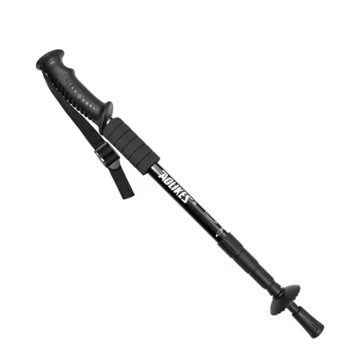 AOLIKES Bastón De Caminar Telescopio De Aleación De Aluminio Ultraligero Absorbedor De Choque Para Senderismo Y Escalada En Montañas - 1