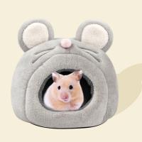 Cueva De Algodón Lavable Para Conejo De Guinea Hogar Acolchado Antideslizante Caliente Escondite Para Mascotas Pequeñas Chinchilla Erizo - details 6
