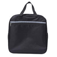 Bolsa De Mano Para Silla De Ruedas Y Scooter Organizador De Almacenamiento Ecológico Plegable Con Manija Color Negro - details 10