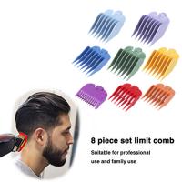 Funda de repuesto para cortadora de pelo profesional, peine guía de accesorios, 8 colores y tamaño, apto para recortadoras Wahl - details 1