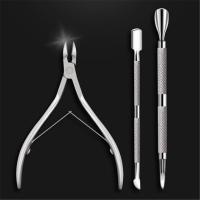 Kit De Manicura Y Pedicura Con Cortauñas En Acero Inoxidable Herramientas Para Eliminar Cutícula Y Piel Muerta Corta Y Pusher - details 0