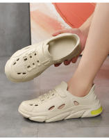 Nuevos Zapatos De Jardín Para Hombre Verano Ligeros Y Cómodos Sandalias Deportivas Y Casuales EVA Integrado Perforado Para Playa - details 14