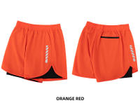 Shorts De Correr Para Hombre Con Bolsillos Cremallera Y Tela Transpirable Para Ejercicios Incluye Envolvente 2 En 1 - details 5