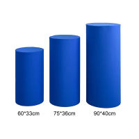 3Pcs Cubiertas Para Pedestal De Cilindro Para Decoración De Mesas De Postres Para Bodas Agradecimientos Cumpleaños Fiesta - details 16
