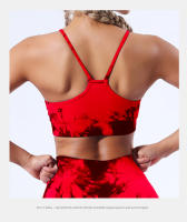 Chaleco De Yoga Para Mujer Sin Almohadillas De Sujetador Transpirable Y Sin Costuras Con Suspensión Vestido De Deporte Para Gimnasio Y Correr - details 14