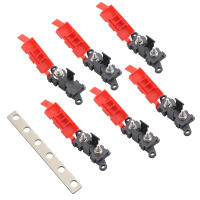 Bloque De Fusibles Midi Para Coche 3/4/5/6 Caminos Soporte De Fusible De 200A Tipo De Distribución De Energía Para Coche Camión RV - details 2