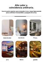 Lámpara De Mesa LED Táctil Recargable Retro De Metal Para Dormitorio Restaurante Café Estudio Decoración De Escritorio Iluminación - details 11