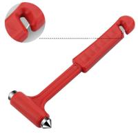 Martillo De Seguridad Para Coche Herramienta De Rescate Emergencia Portátil Corte De Cinturón De Seguridad Plástico Universal - details 7