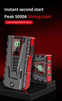 Arrancador de batería portátil para coche, dispositivo de arranque automático de gasolina y diésel, batería de emergencia de 99800mAh, pico de 5000A, cargador de Banco de energía de 12V, - details 8