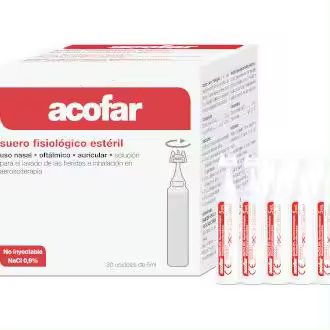 Acofar Suero Fisiológico Nasal Y Oftálmico Monodosis 5Ml - 1