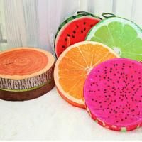 Funda De Cojín Redonda Para Silla De Barra Con Estampado De Frutas De Dibujos Animados Antideslizante Cubierta De Asiento Suave Para Sala De Estar Y Comedor - details 20