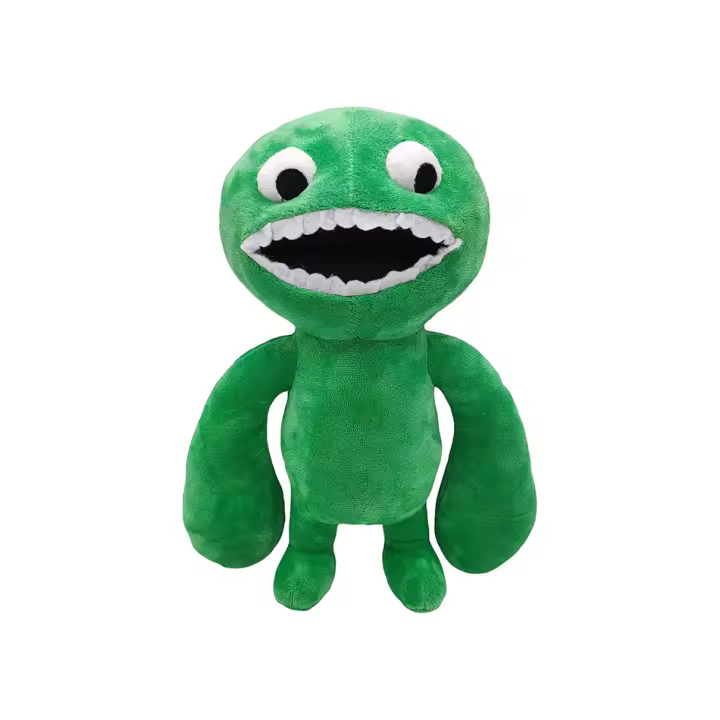 Muñeco De Peluche Jumbo Josh Monster Verde De Juego De Dibujos Animados Regalo De Navidad Y Halloween Para Niños Relleno De Algodón PP Tamaño 25cm Unisex - 1
