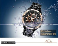 Reloj De Pulsera De Acero Inoxidable CURREN 8023 Para Hombre Resistente Al Agua Y Shock Con Display Numeral Luminoso Y Clavija De Muñeca Estilo Militar Deportivo - details 6