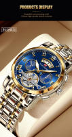 Reloj De Lujo Para Hombre Relogio Masculino Marca Top Reloj De Pulsera De Acero Inoxidable Luminiscencia Estilo Casual Resistente Al Agua 3Bar Para Deporte Al Aire Libre - details 13