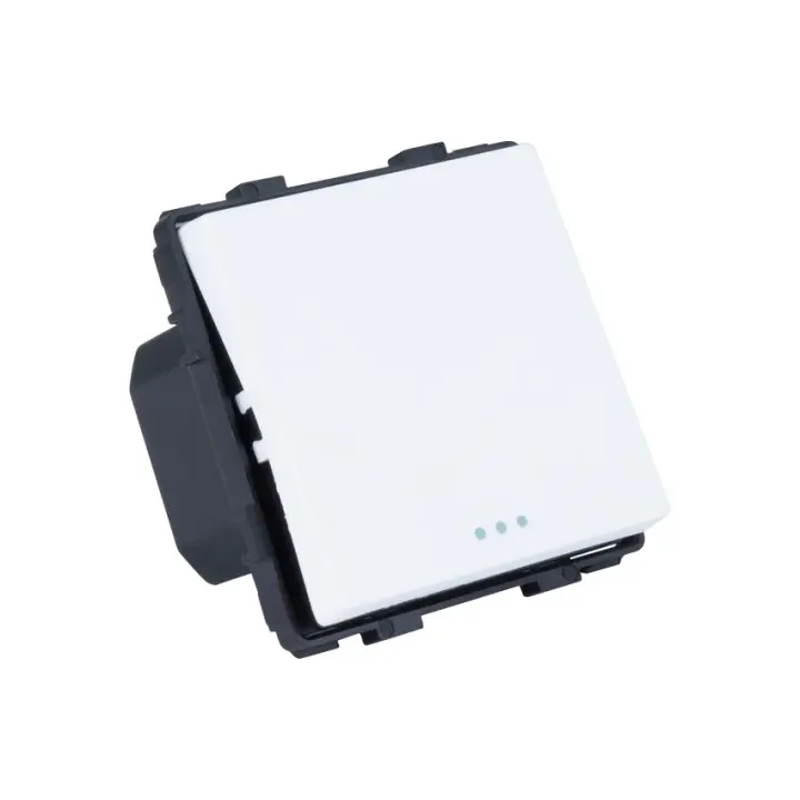 Interruptor Ledkia Simple Moderno - Resistente y Duradero - 2000W - Garantía 3 Años - 1