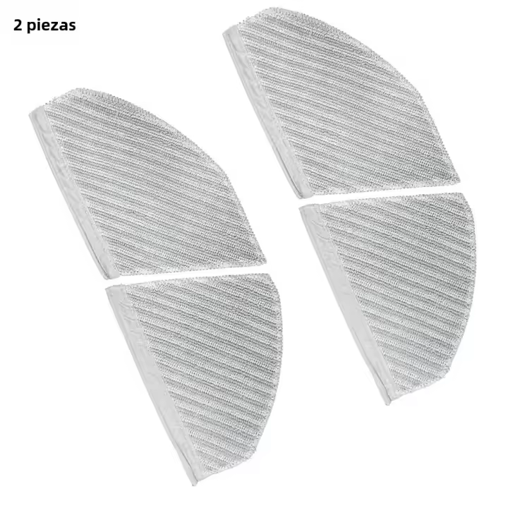 2pcs Paños De Limpieza Para Aspiradora Midea S8 plus Piezas De Repuesto Accesorios De Limpieza Doméstica Ecológicos - 1
