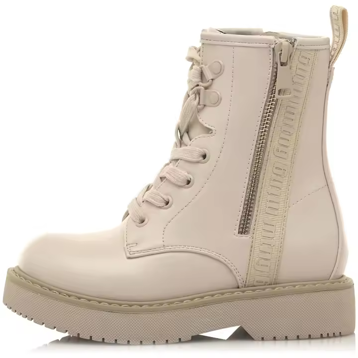 Botines Mustang  para niños unisex en color beige - 1