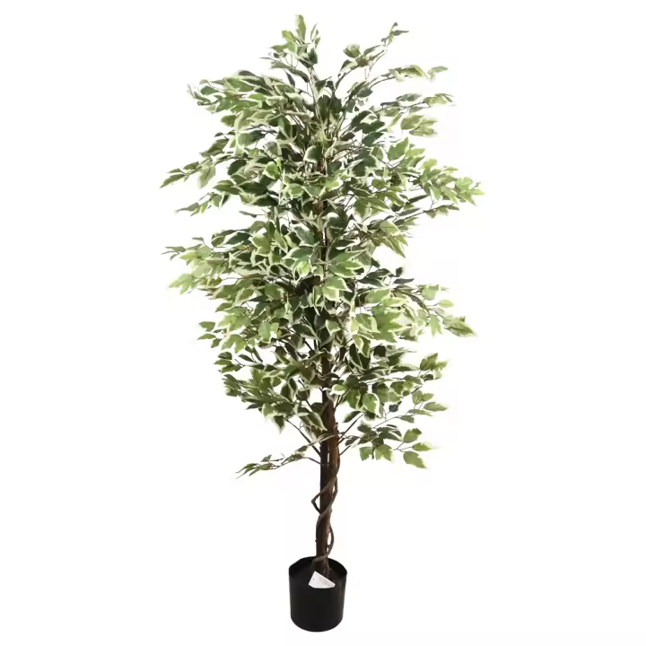 Poenia Arte Floral - Árbol Artificial Ficus en Maceta 180cm - REF 630531 - Decoración Realista - 1