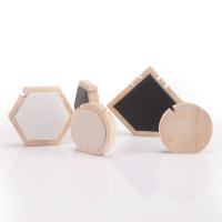 Soporte De Joyería Creativo En Forma Geométrica Madera Para Colgantes Pulseras Pulseras Anulares Expositor De Escritorio - details 1