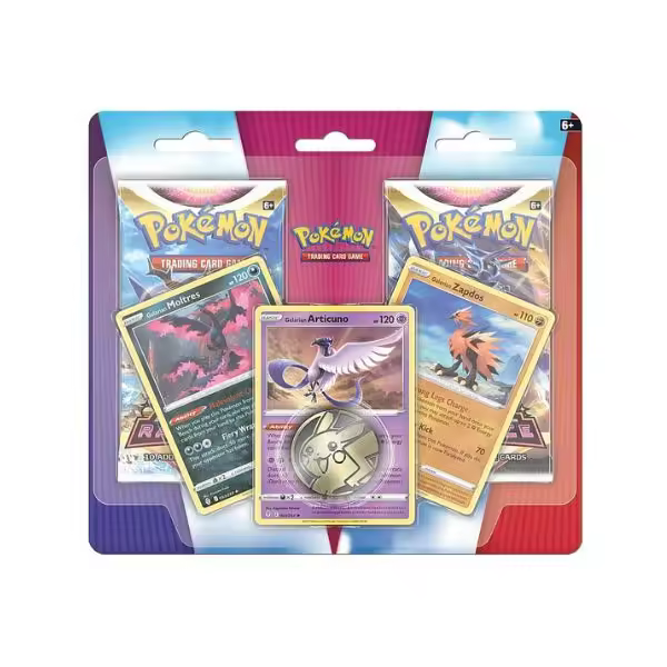 Galarian Birds Blister    - Cartas Pokemon Originales - 1