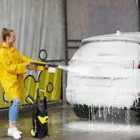 Hidrolavadora Automática Vertical 1800W de Alta Presión - Diseño Autosucción Portátil, Pistola con Cepillo Integrado para Lavado de Autos y Hogar - details 6