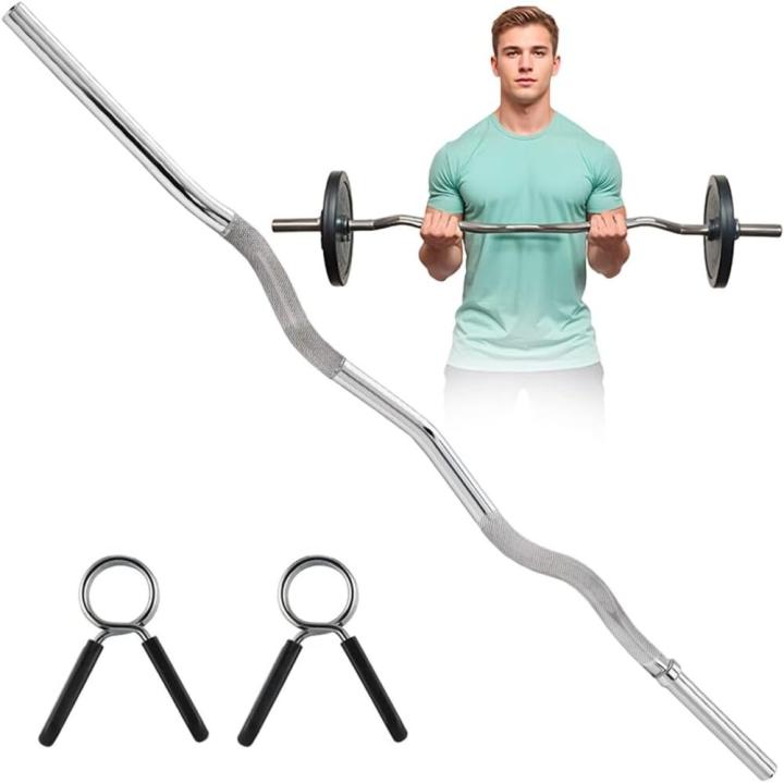 Barra de Pesas 30 mm para Musculación – Barra de Discos para Entrenamiento de Fuerza y Body Pump – Gimnasio en Casa o Profesional