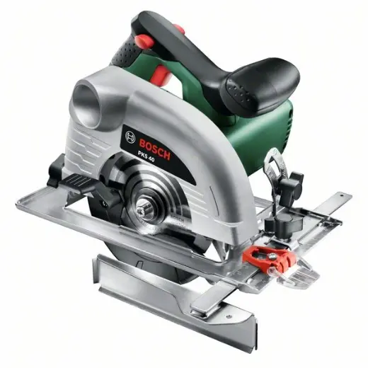 Sierra Circular Bosch PKS 40 - 850 W - Diseño Compacto - Fácil de Usar - 1
