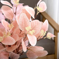 Planta Artificial De Eucalipto Con Ramas Largas Y Hojas De Flecha En Seda Para Decoración De Mesa Vaso Jardín Casa Fiesta Boda - details 5