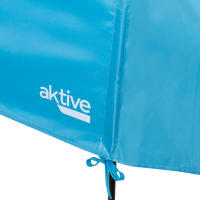 Aktive - Toldo sombreo playa, 360x120x150 cm, azul, de poliéster y fibra de vidrio, con protección UV, para 2 personas, fácil montaje, incluye bolsa de transporte, ligero, práctico y resistente - details 5