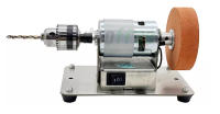 Máquina De Pulido Eléctrico Pequeña Doble 100W Con Disco De Pulido Y Motor De Mesa Para Artefactos 110V/220V Para DIY En Casa - details 13