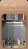 Lámpara De Escritorio LED Recargable Por USB Luz De Mesa Para Dormitorio Y Lectura Con Dimmer Continuo Y Magnetismo Para Colgar - details 10