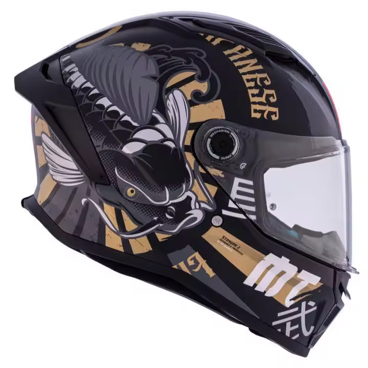 Casco Moto Casco Mt Stinger 2 Krt   Ce U - 1