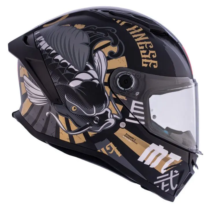 Casco Moto Casco Mt Stinger 2 Krt   Ce U - 1