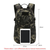 Mochila Táctica De 20L Para Camping Y Senderismo Camuflaje Hombros USB Mochila De Viaje Para Hombres Deportes Al Aire Libre Montañismo - details 0