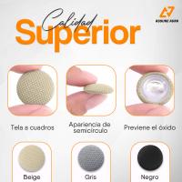 Assure Aura Kit 70 Chinchetas Techo Coche + 70 Pasadores Rojos + 1 Destornillador + 1 Cinta Métrica - Ideal para Reparar Techo Caido Coche - Parte Esencial de Tus Accesorios Coche(Beige) - details 2