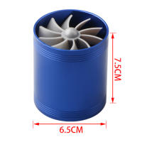 Kit De Turbo Para Coche Filtro De Aire Doble Turbina Accesorios De Combustible Ahorro De Combustible Con Tubo Y Manguera De Aluminio - details 14