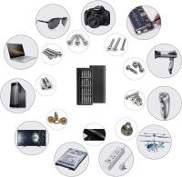 Juego De Destornilladores De Precisión 25 En 1 Para Coche Kit Multifuncional Con Imán Fuerte Herramientas Manuales Mini Para Reparación De Computadoras Y Móviles - details 6