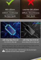 Tira De LED COB Super Brillante 600LEDs/m 12mm Ancho DC 24V 3000K 4000K 6000K Para Decoración De Casa FOB Luz De Tira 10m 20m - details 3