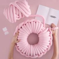 Hilo Grueso Para Manualidades Y Tejer Bola De Hilo De Poliéster Y Acrílico Para Costura Y Crochet 10 Colores Disponibles - details 1