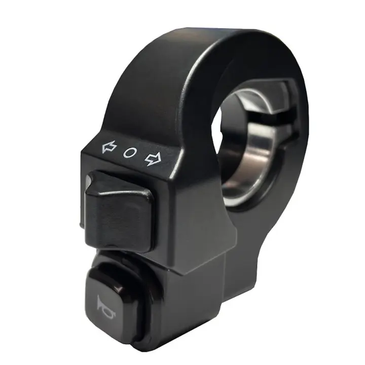 E-Bike 2 en 1 Motor de interruptor de señal de Giro de Cuerno Piezas de Bicicleta Eléctrica - 1